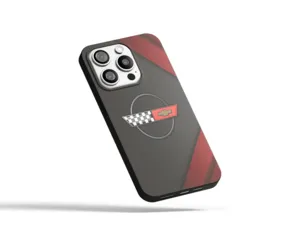 Chevrolet Corvette Smartphone Silikoncover Drift Rennsport Look